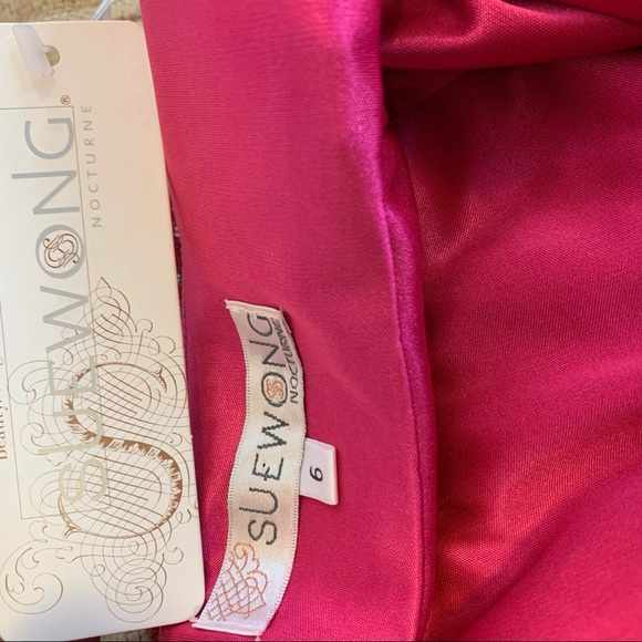 Sue Wong Nocturne cocktail empire dress - Picture 8 of 12